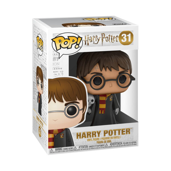 Funko Pop 31 - Harry Potter with Edwige Vinyl Figure - 9cm