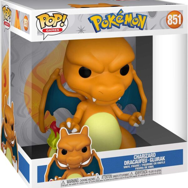 Funko Pop Games 851 - Charizard - Pokémon (25cm)