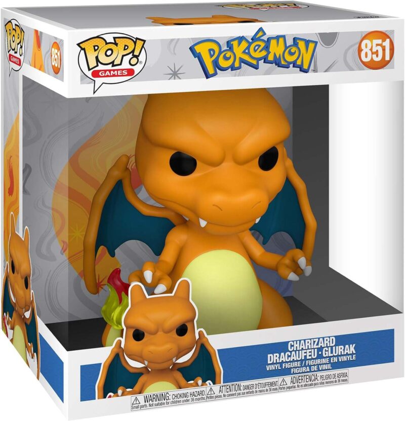 Funko Pop Games 851 - Charizard - Pokémon (25cm)