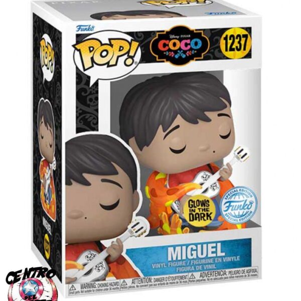 Funko Pop 1237 - Miguel - Coco (Glows in the Dark) (Special Edition)