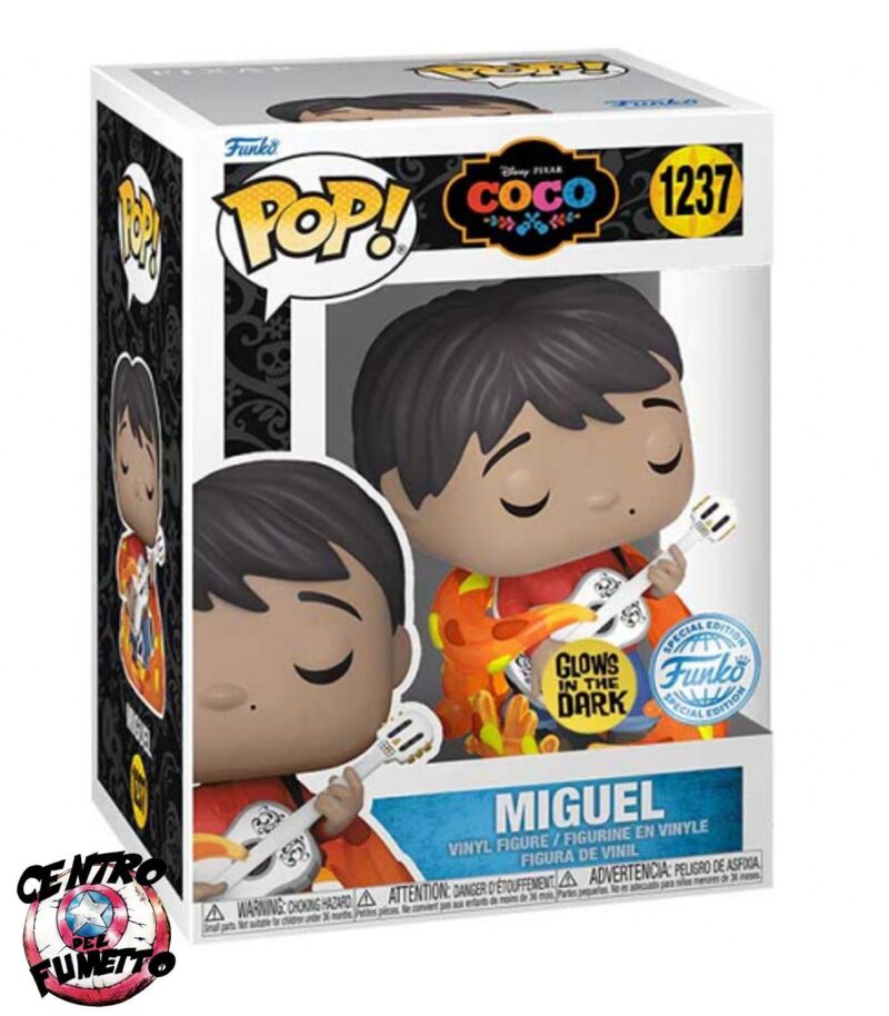 Funko Pop 1237 - Miguel - Coco (Glows in the Dark) (Special Edition)