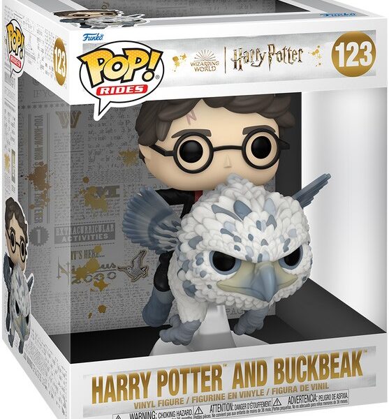 Funko Pop Rides 123 - Harry Potter and Buckbeak - Harry Potter (15cm)