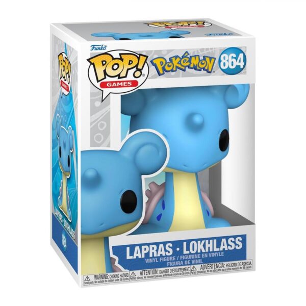 Funko Pop Games 864 - Lapras Lokhlass - Pokémon