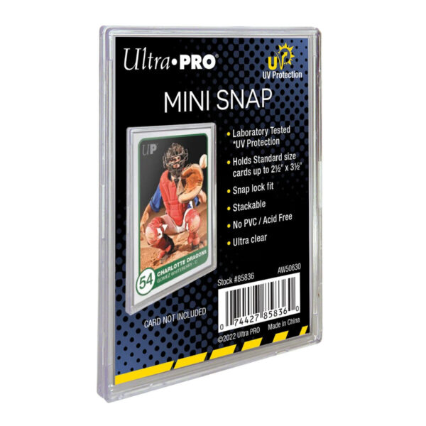 ULTRA PRO MINI SNAP Bustina Rigida Trasparente 1pz