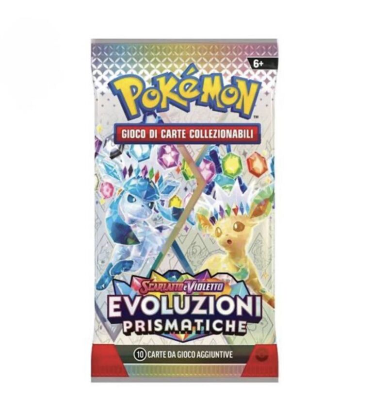Scarlatto e Violetto Evoluzioni Prismatiche Busta 10 Carte (IT)