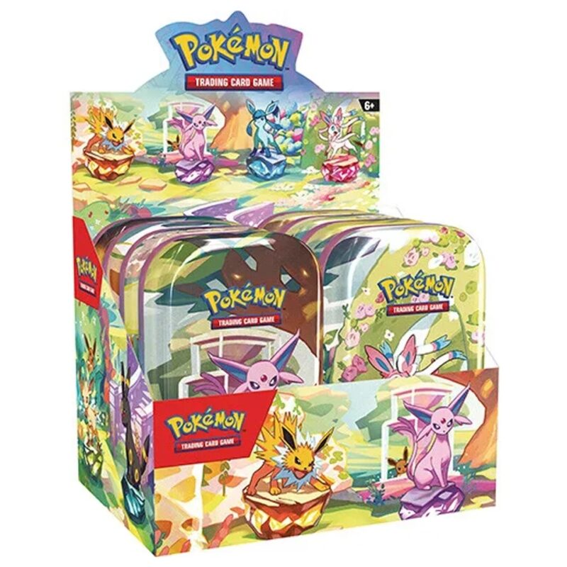 Mini Tin da Collezione Evoluzioni Prismatiche – Set 8 Artwork (IT)