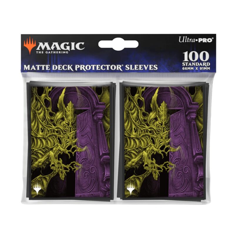 MtG Sleeves DSK-V5 Confezione 100 Sleeves Valgavoth, Terror Eater
