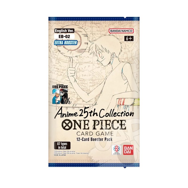 One Piece Card Game - Extra Booster - Anime 25th Collection EB-02 - Busta da 12 Carte (ENG)