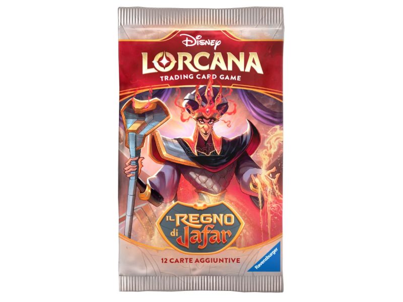 Disney Lorcana Il Regno di Jafar Busta da 12 Carte (ITA)