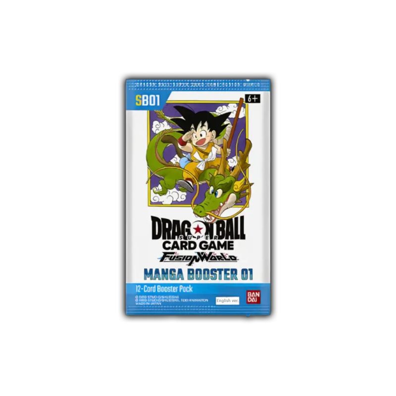 Dragon Ball Fusion World Manga Booster Pack 01 SB01 - Bustina (Eng)