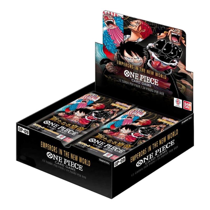 One Piece Card Game OP-09 – Emperors In The New World –  Box (24 Bustine) ENG