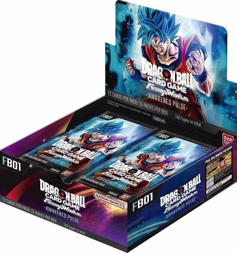 Dragon Ball Super Card Game: Fusion World - Awakened Pulse FB-01 - Display da 24 Buste (ENG)