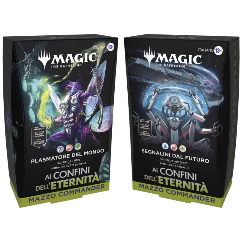 MTG - Edge of Eternities Commander Deck Display (2 Decks) - ITA