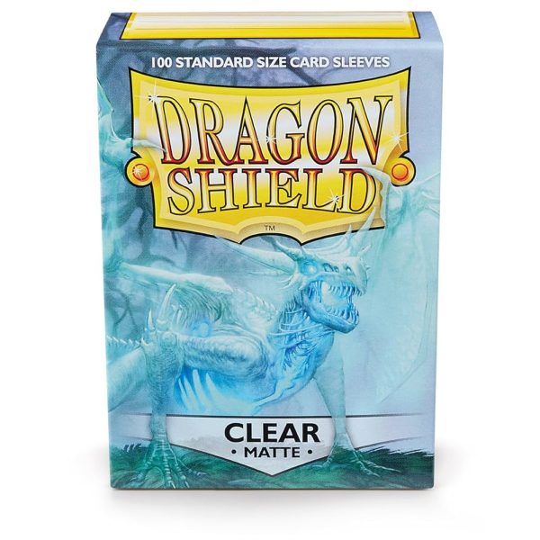 Standard - Matte Clear (100 Bustine) - Dragon Shield