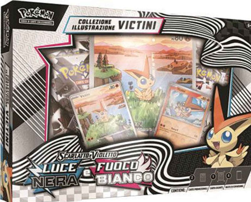 Collezione Illustrazione Luce Nera e Fuoco Bianco Victini