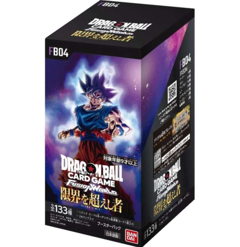 Dragon Ball Super FB04 Display – 24 Buste (JAP)