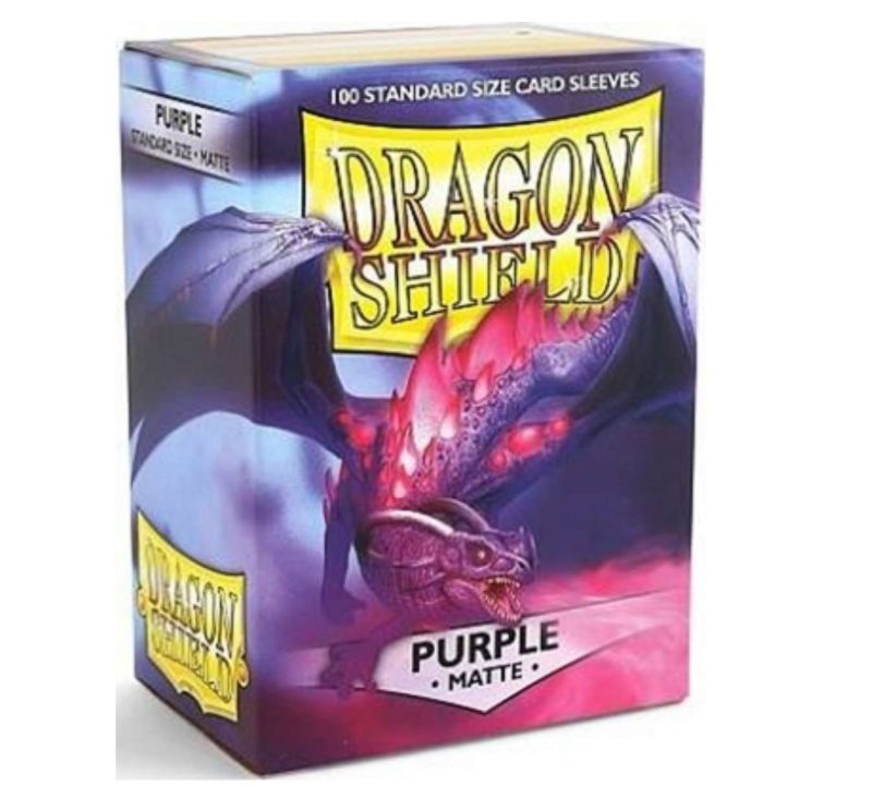 Dragon Shield - Matte Purple (100 Sleeves) - Standard