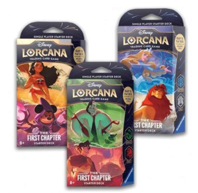 Lorcana - Bundle Starter Deck (3 Decks) - The First Chapter (ENG)