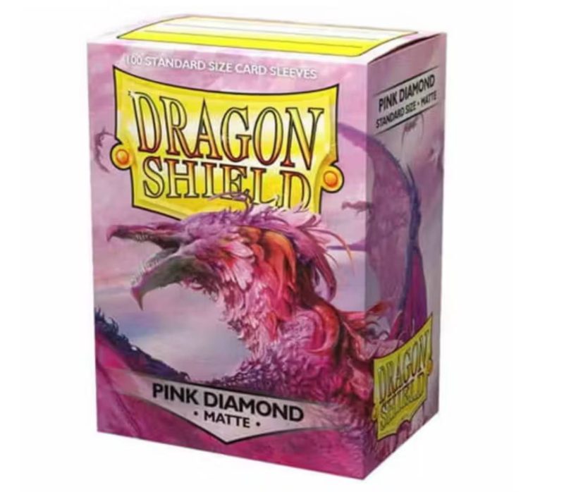 Dragon Shield - Matte Pink Diamond (100 Sleeves) - Standard