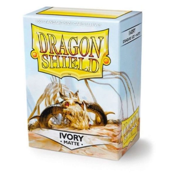 Dragon Shield - Matte Ivory (100 Sleeves) - Standard