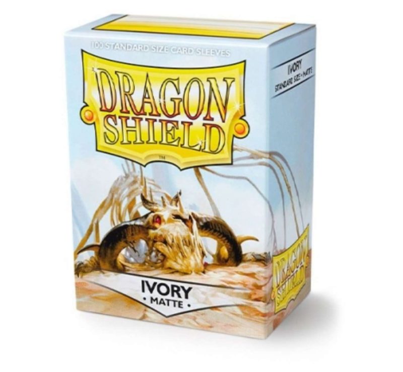Dragon Shield - Matte Ivory (100 Sleeves) - Standard