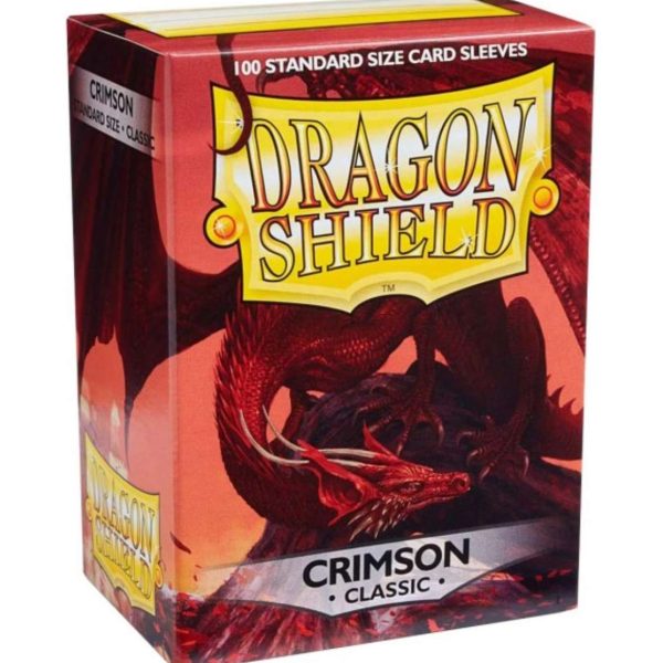 Dragon Shield - Classic Crimson (100 Sleeves) - Standard