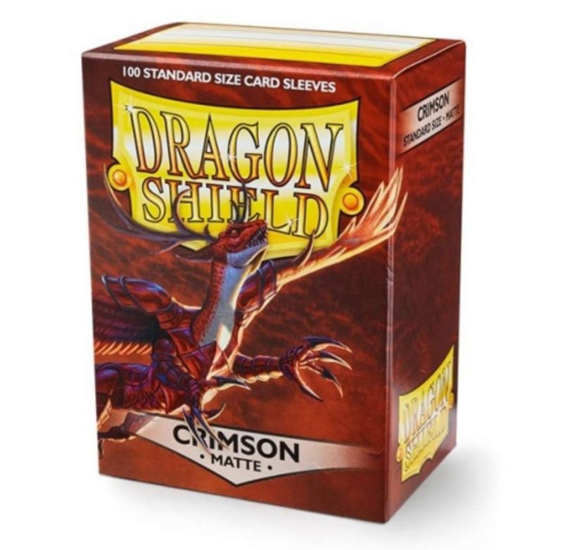 Dragon Shield - Matte Crimson (100 Sleeves) - Standard