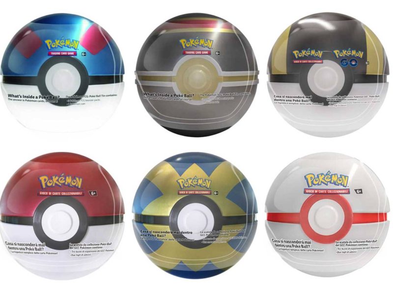 Pokémon TCG - Poké Ball (Ultra Ball) TIN - (ITA)