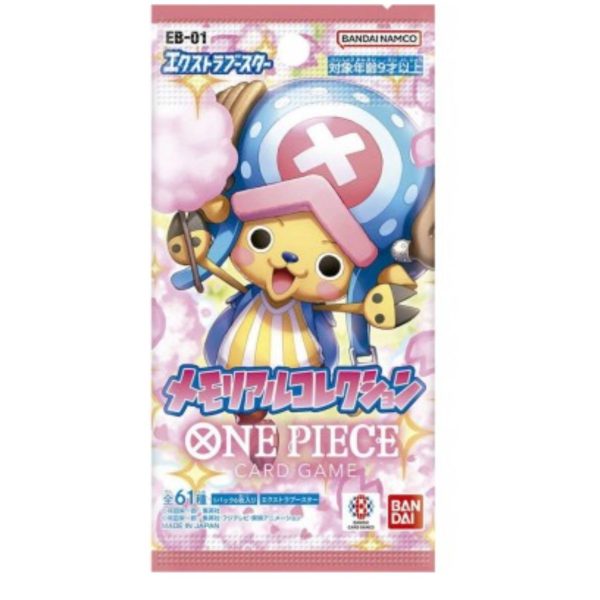 One Piece Card Game - Memorial Collection EB-01 - Bustina (JAP)
