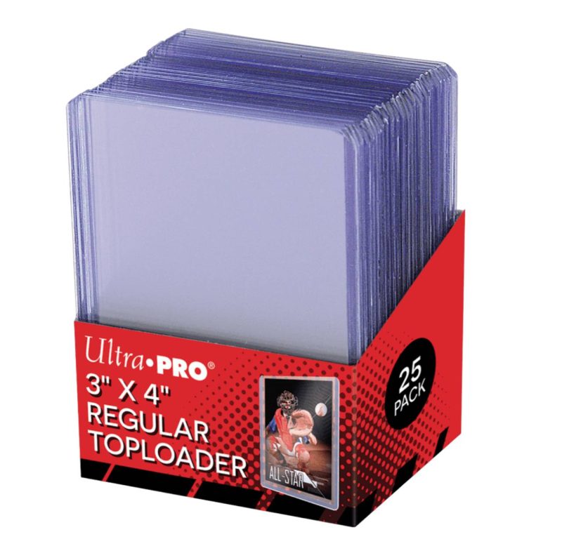 Ultra Pro - 3" x 4" Regular Toploader - 25 Toploader