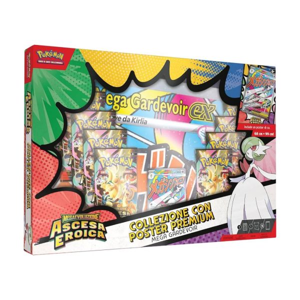 Pokémon TCG - Collezione Premium con Poster Mega Gardevoir (ITA)