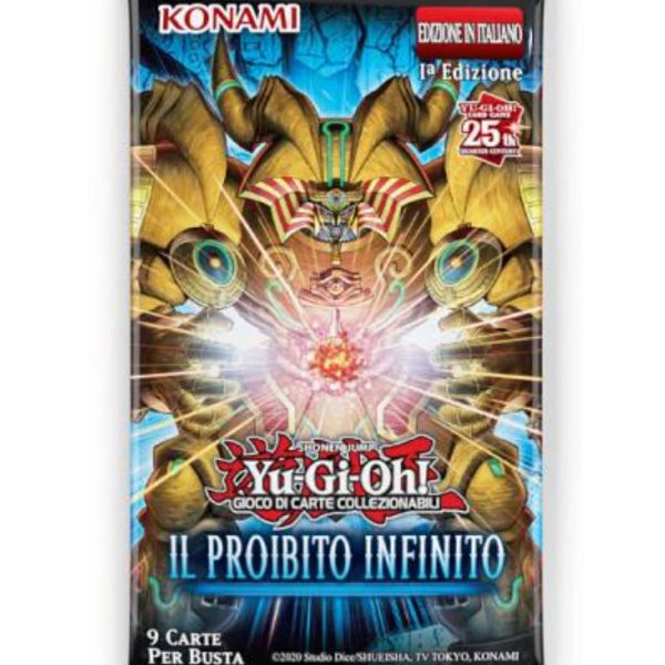 Yu-Gi-Oh – Il Proibito Infinito – 25° Anniversario - Bustina 1a Edizione