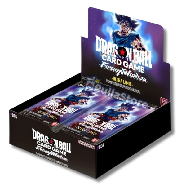 Dragon Ball Super Card Game- Fusion World - Ultra Limit FB-04 - Display da 24 Buste (ENG)