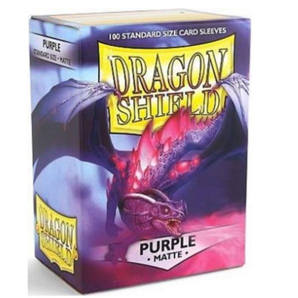 Dragon Shield - Matte Purple (100 Sleeves) - Standard