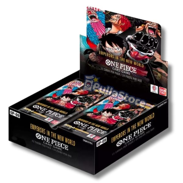 One Piece Card Game OP-09 – Emperors In The New World – Box (24 Bustine) ENG